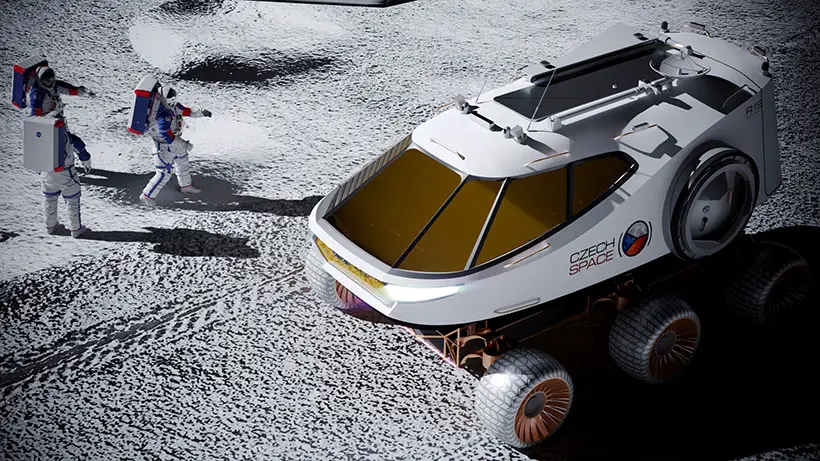 LUNIAQ Lunar Rover Inspired by SKODA Cars