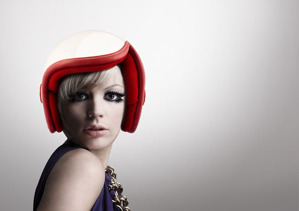 Luxy Vespa Helmet by Daniel Don Chang