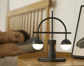 Lybra Balance Lamp Always Restores Its Balance and Stands Upright