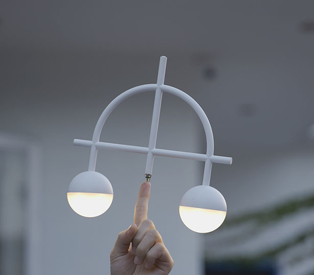 Lybra Balance Lamp by Zanwen Li