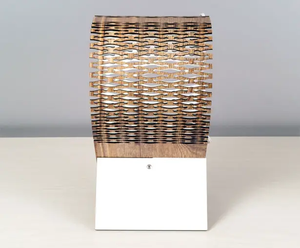 LYNX - Flexible Wooden Lamp by Leonardo Criolani