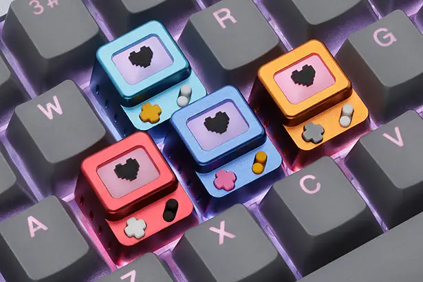 M.7 Handheld Gaming Aluminum Artisan Keycap