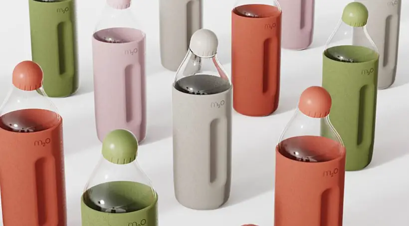 M2O Water Bottle Design by Michael Young for Plastic-Free Future