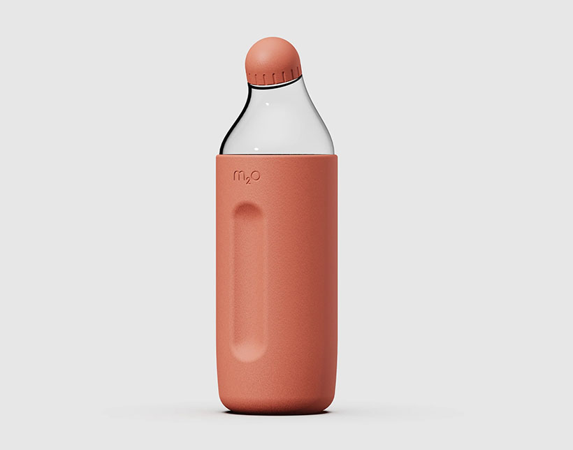 M2O Water Bottle Design by Michael Young for Plastic-Free Future