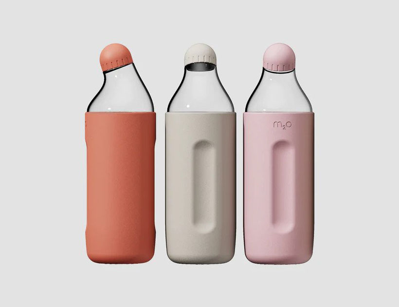 M2O Water Bottle Design by Michael Young for Plastic-Free Future