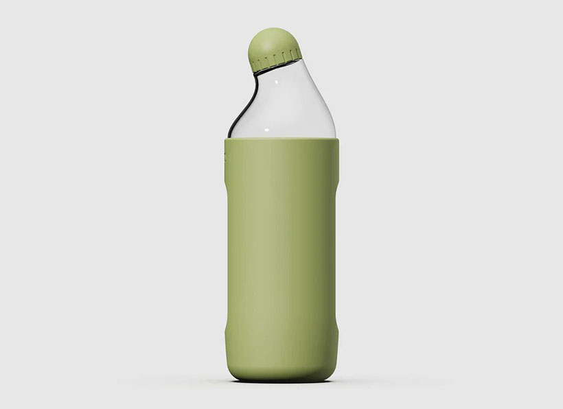 M2O Water Bottle Design by Michael Young for Plastic-Free Future