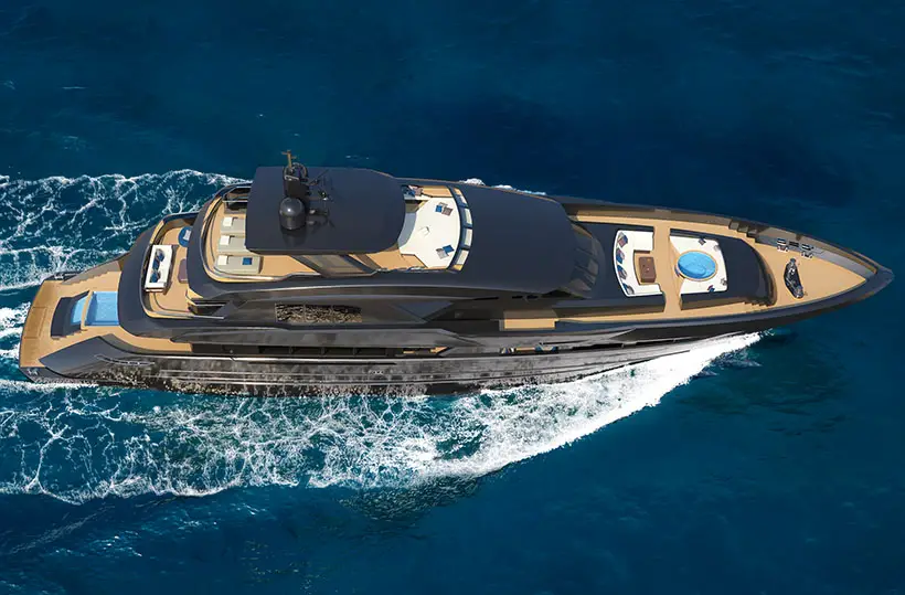 M40 All-Aluminum Yacht by Marco Ferrari