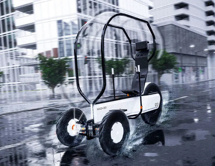 MACH 03: Pedelec Trike for Renting by Bernardo Pereira