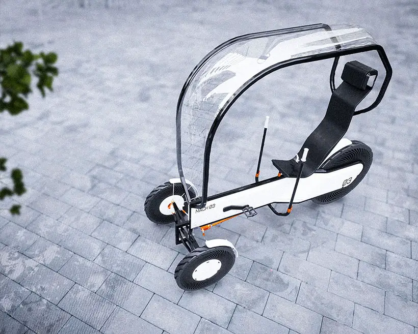 MACH 03: Pedelec Trike for Renting by Bernardo Pereira