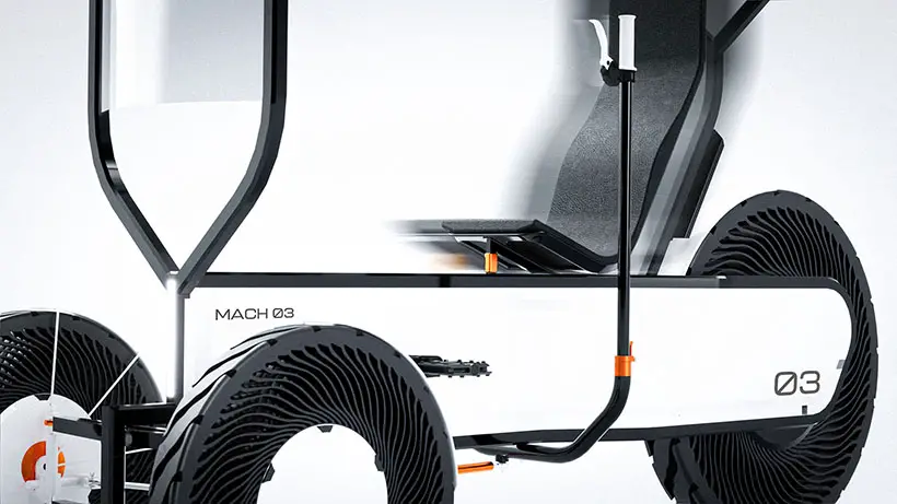 MACH 03: Pedelec Trike for Renting by Bernardo Pereira