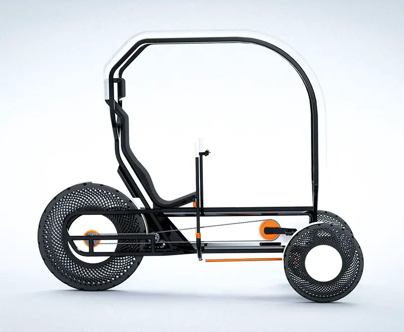 MACH 03: Pedelec Trike for Renting by Bernardo Pereira