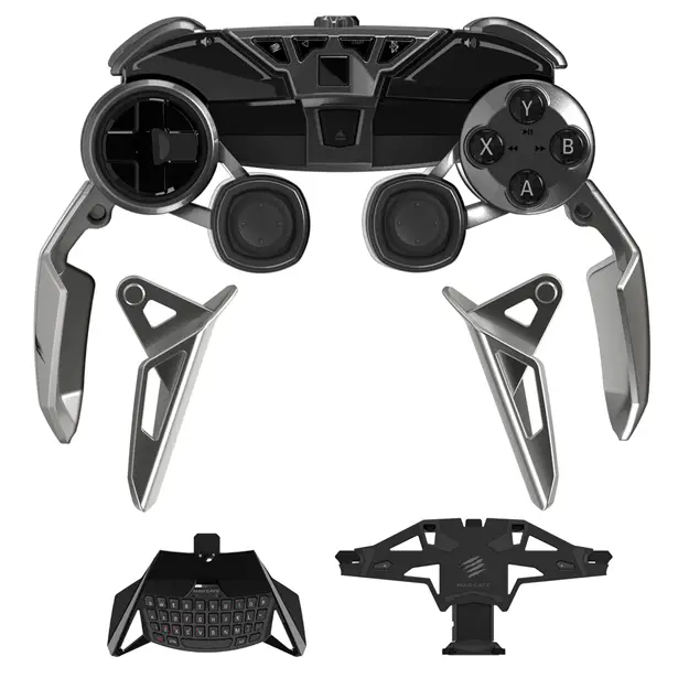 Mad Catz L.Y.N.X. 9 Mobile Hybrid Controller Can Be Assembled to Different Configurations to Suit Your Gaming Style