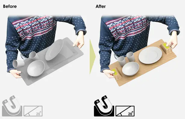 Magic Tray by Ryan Jongwoo Choi