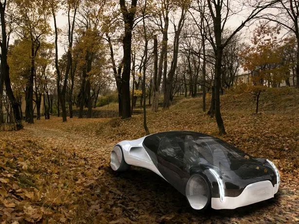 Maininki Concept Car Was Inspired by A Swell and A Drop Of Water