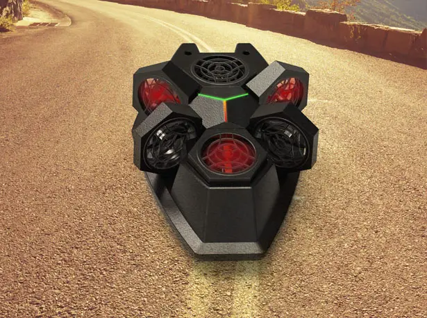 Makeblock Airblock Transformable Drone to Hovercraft Robot