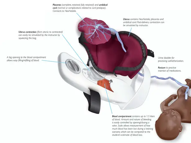 MamaNatalie Birthing Simulator by Laerdal Global Health