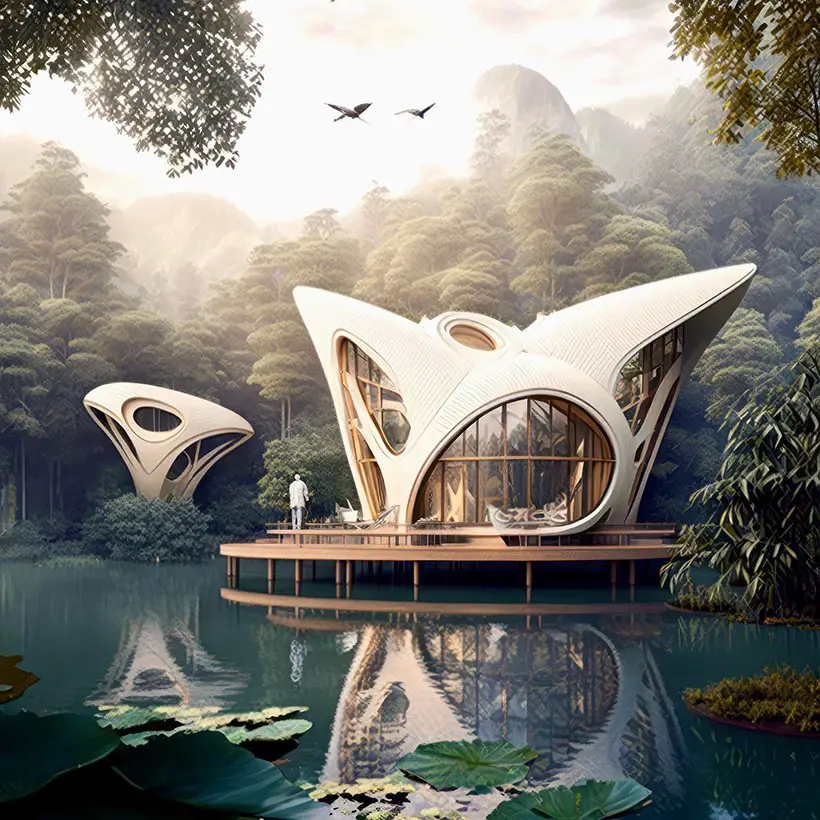 Manta Rays Sustainable Cluster in Bali by Vincent Callebaut