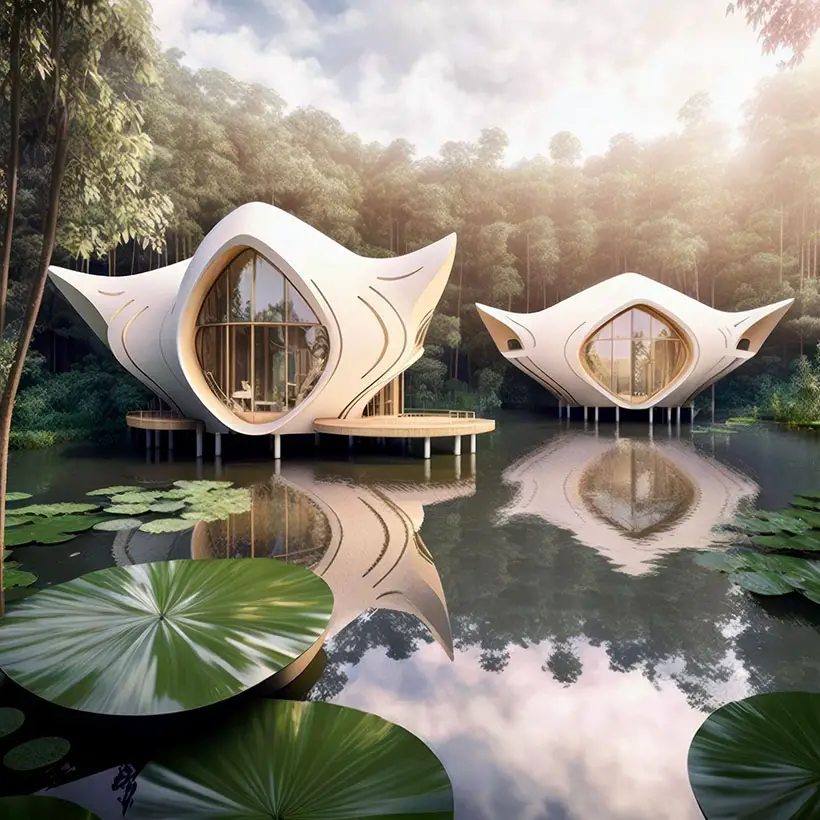 Manta Rays Sustainable Cluster in Bali by Vincent Callebaut