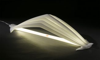 Manta Sculptural Interior Lamp by Leonardo Criolani