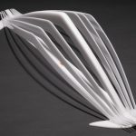 Manta Sculptural Interior Lamp by Leonardo Criolani