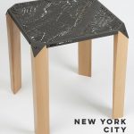 Map on Table : Gorgeous Side Table Allows You to Explore Streets of NYC or London by Hasan Agar