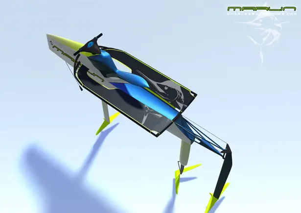 Marlin Electric Personal Hydrofoil by Niklas Wejedal