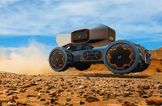 Mars-X1 Revolutionary Pickup Truck by Li Xundi