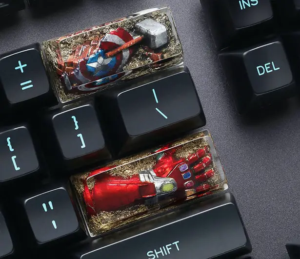 Drop x Marvel Releases Infinity Saga Artisan Keycap