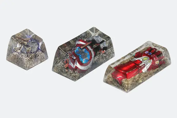 Drop x Marvel Releases Infinity Saga Artisan Keycap