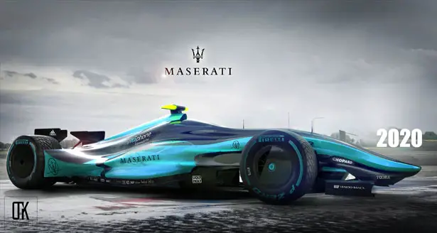 Maserati 2020 Bionic Concept Race Car by Olcay Tuncay Karabulut