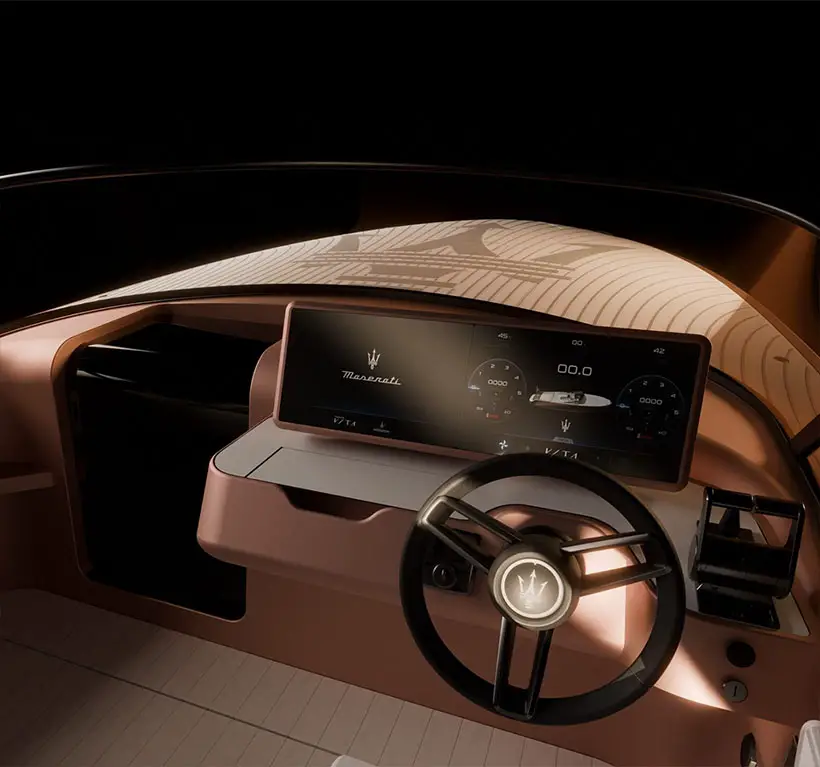 Maserati Teamed Up With Vita Power To Create TRIDENTE All Electric Powerboat