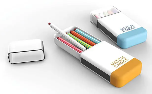 Match Candle : A Concept Candle with Integrated Match Tip