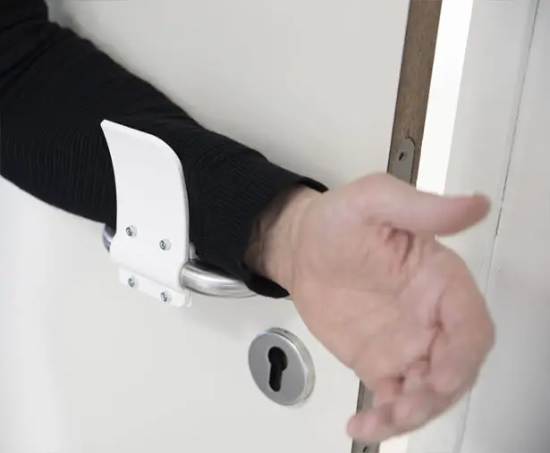 Materialise Creates 3D-Printed Hands-Free Door Opener to Prevent The Spread of Corona Virus