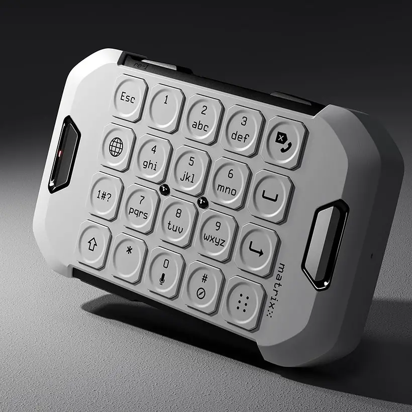 Matrix5 Assistive Key Device for Visually Impaired People by Areum Gu