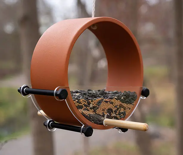 Maverick Bird Feeder by Julia Kononenko