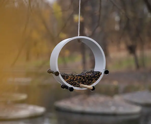 Maverick Bird Feeder by Julia Kononenko