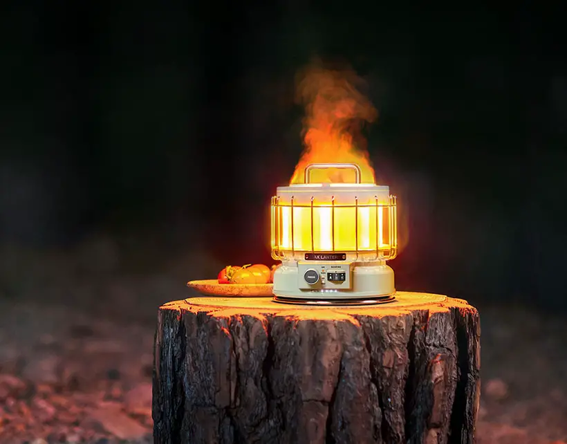 Max Lantern: 3-in-1 Vintage Rechargeable Lantern with Flame
