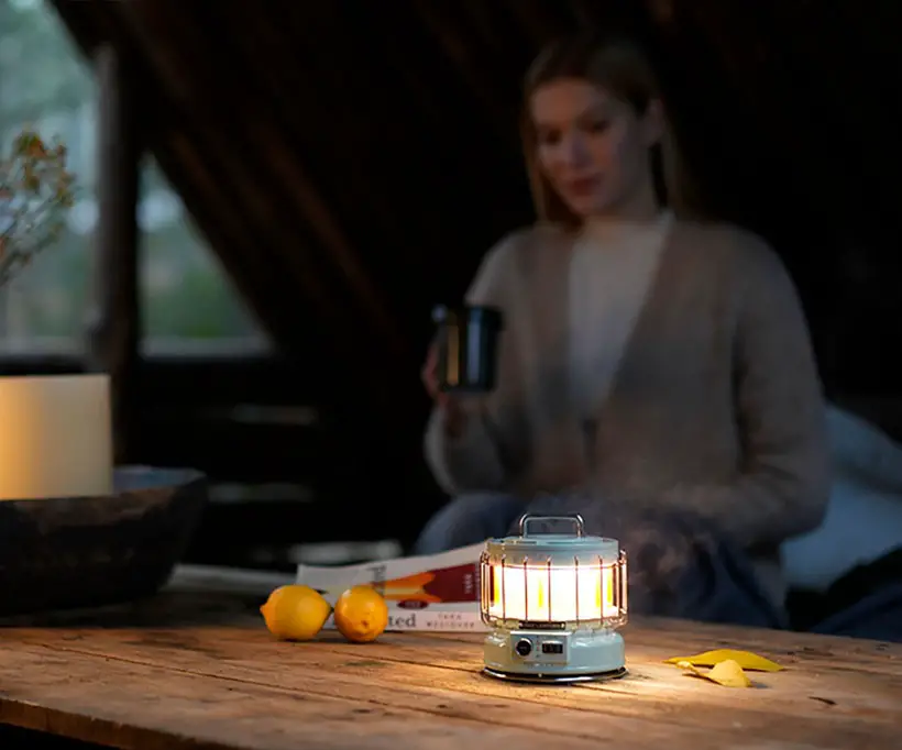 Max Lantern: 3-in-1 Vintage Rechargeable Lantern with Flame