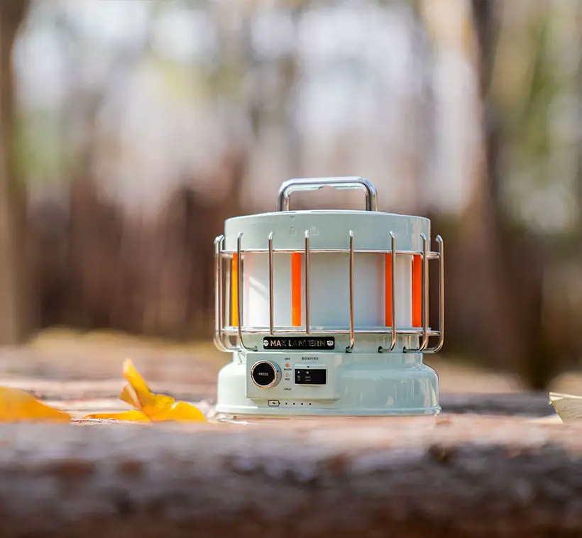 Max Lantern: 3-in-1 Vintage Rechargeable Lantern with Flame