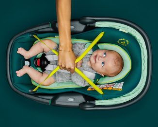 Coral Modular Baby Car Seat Design for Adaptive Use Over Baby’s Development