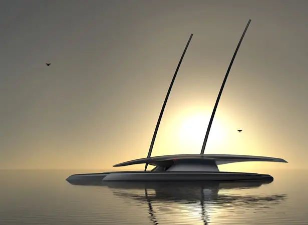 Futuristic Mayflower Autonomous Research Ship (MARS) Uses Only Renewable Energy Sources to Operate