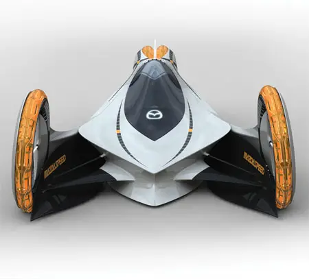 “Mazda KAAN” Futuristic Electric Car Concept to Compete The E1 Races