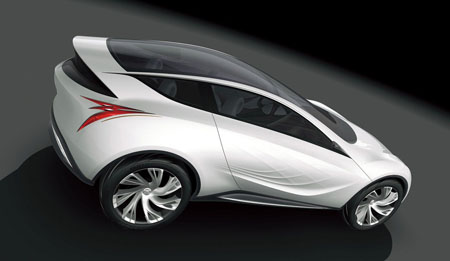 mazda kazamai concept car