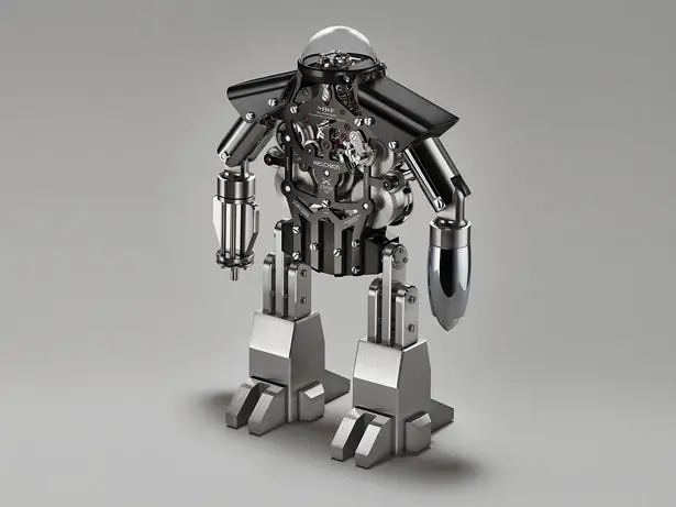 MB&F Melchior Robot Clock