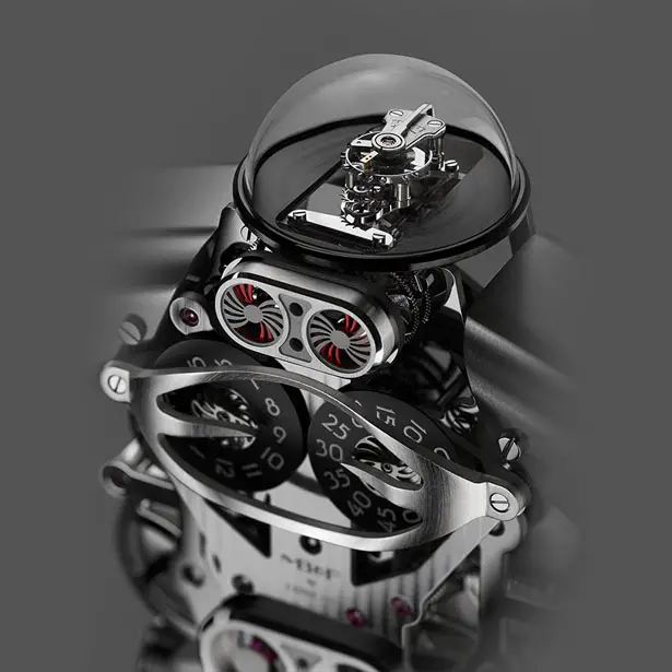 MB&F Melchior Robot Clock