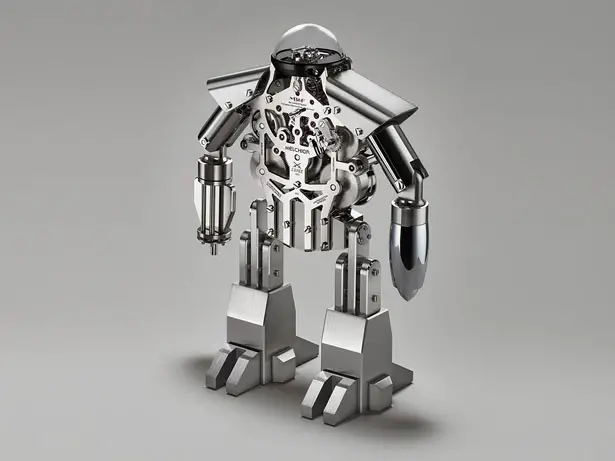 MB&F Melchior Robot Clock