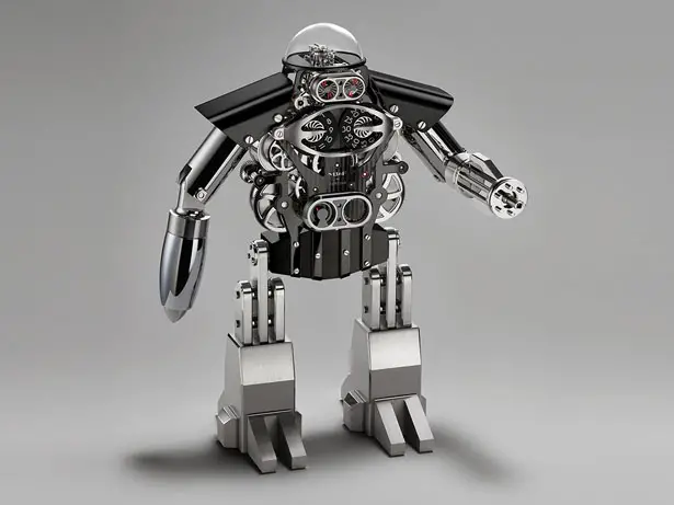 MB&F Melchior Robot Clock With A Little Touch of Human-Like Personality