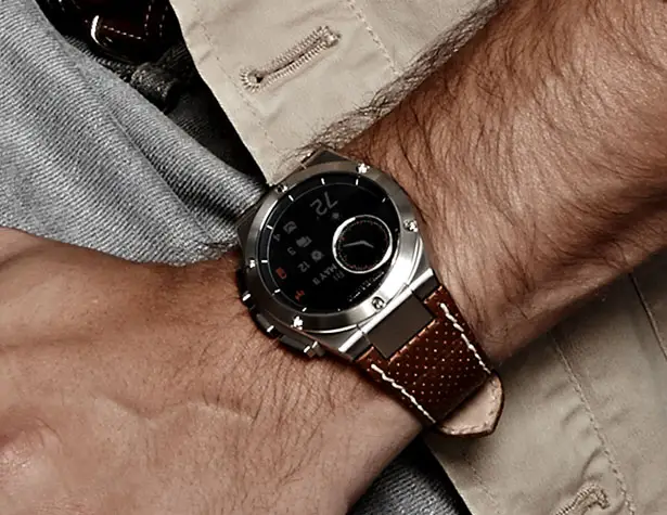 Hewlett-Packard MB Chronowing Smart Watch by Michael Bastian