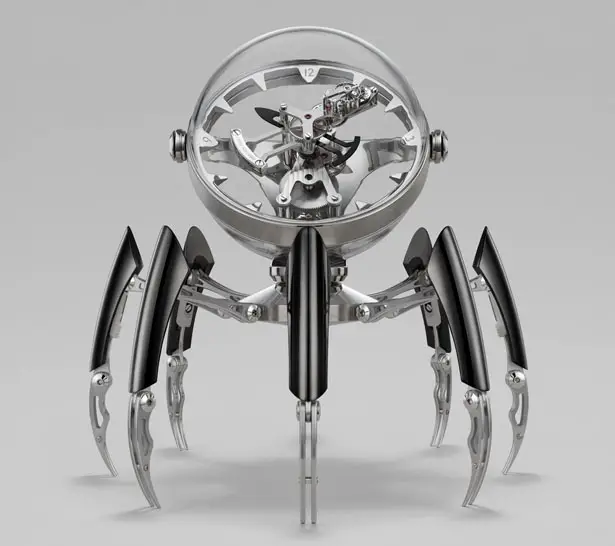 MB&F Octopod : Futuristic and Aquatic Theme Clock