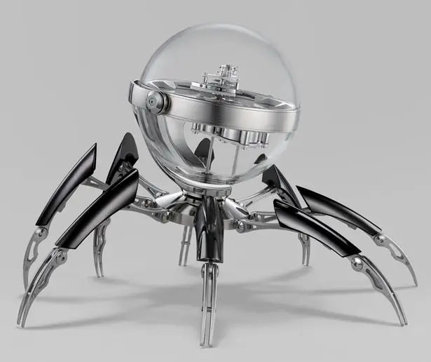MB&F Octopod : Futuristic and Aquatic Theme Clock